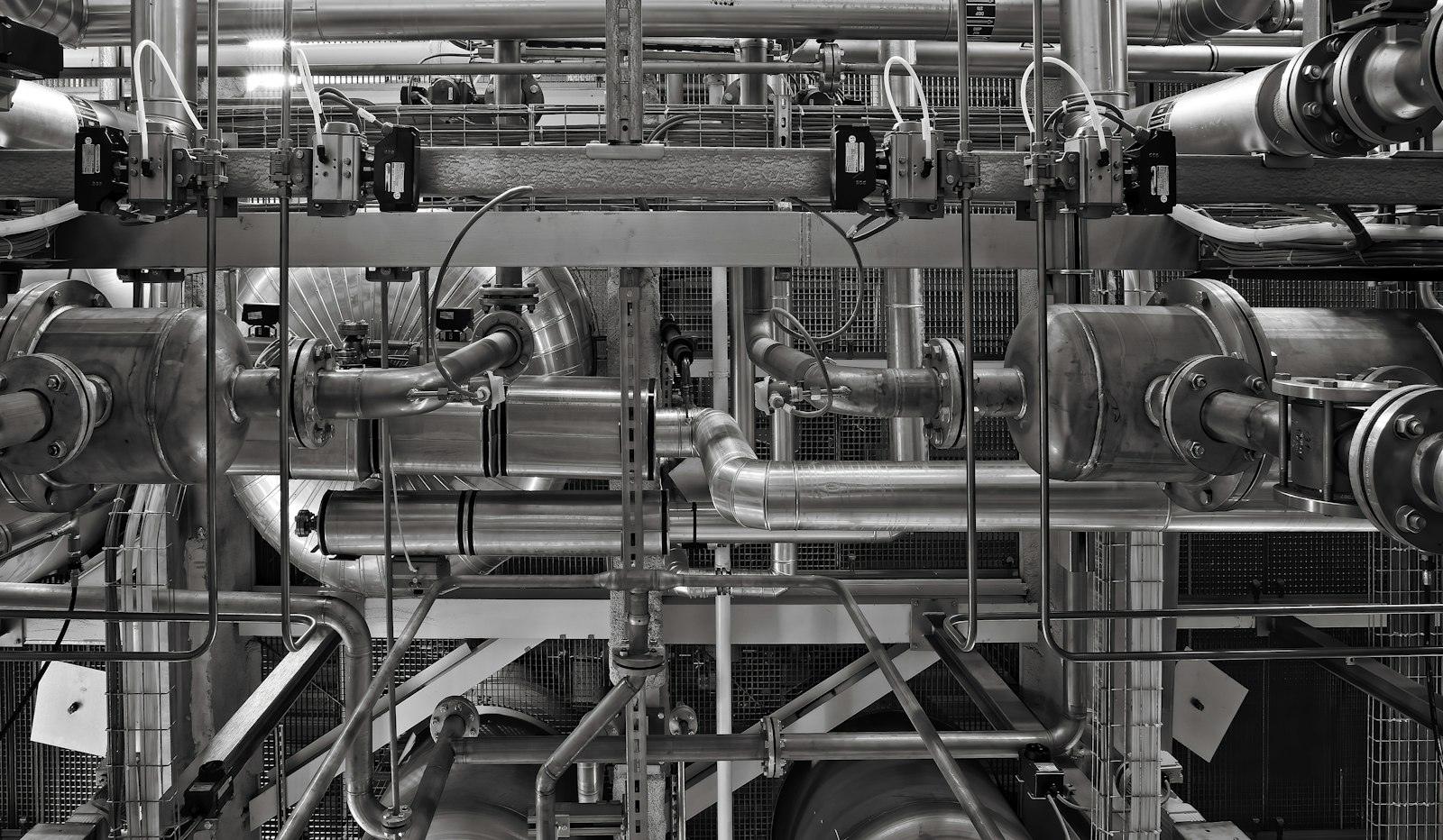 Industrial pipework and valves